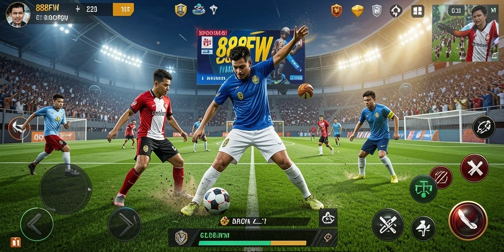 Tampilan gameplay seru dalam 888FW yang menegangkan.