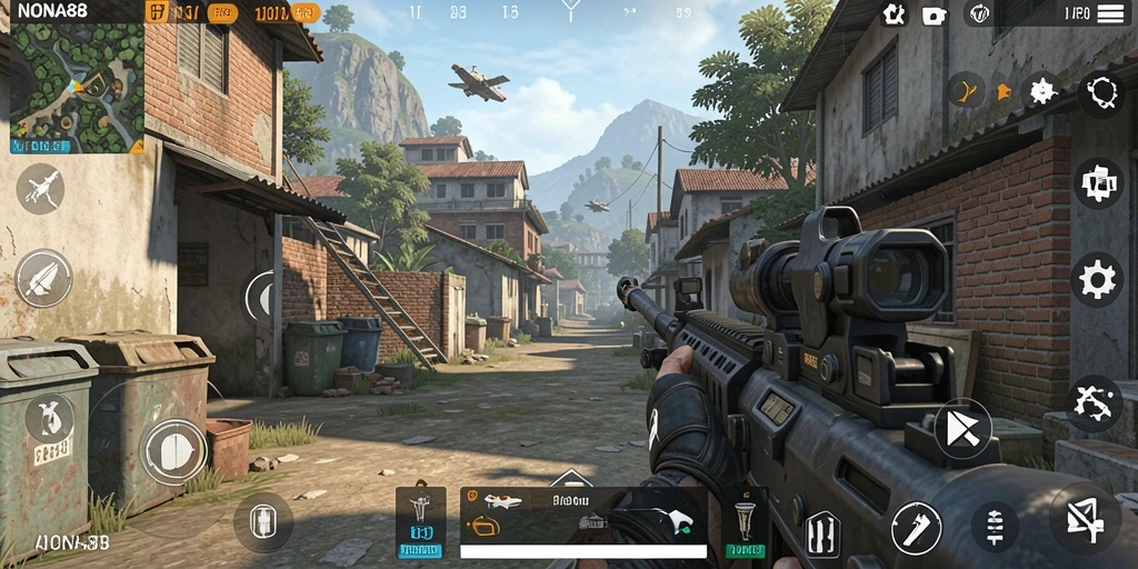 Screenshot gameplay seru dari NONA88 yang penuh aksi.