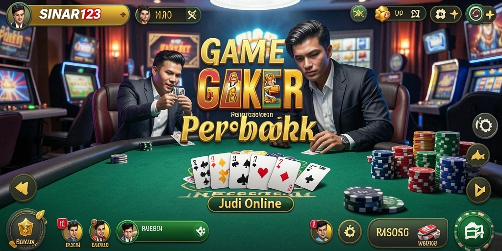Tampilan gameplay Poker SINAR123 yang menarik dan interaktif.