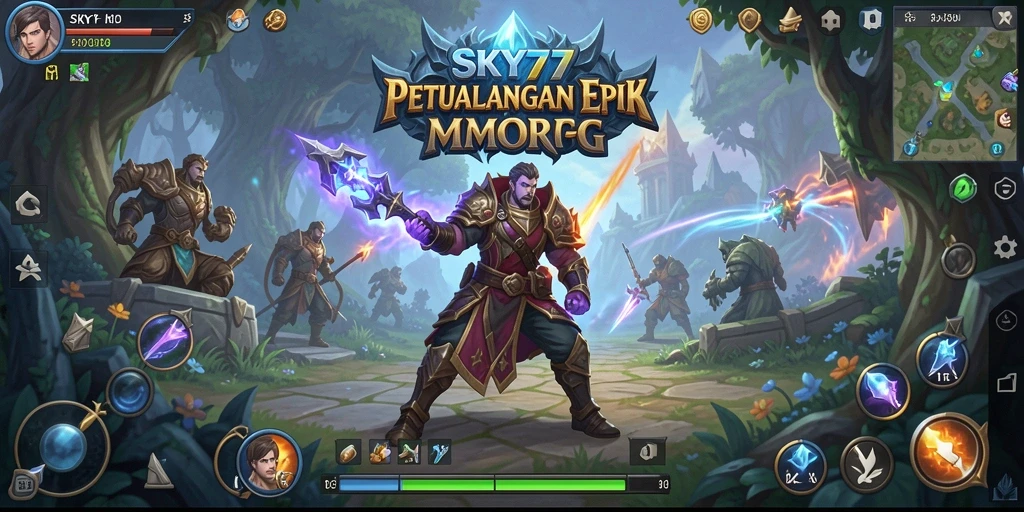 Gameplay menakjubkan dari SKY77 dengan petualangan epik.