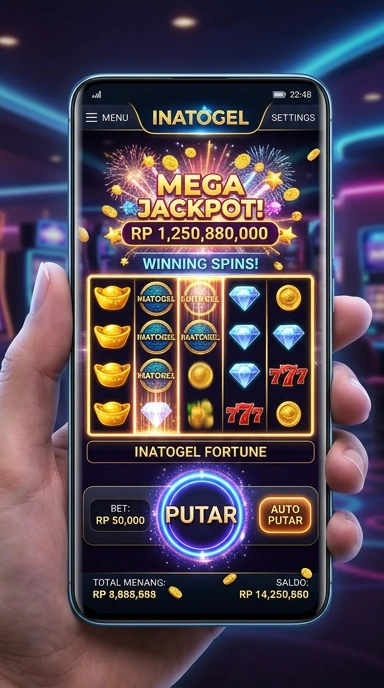 Tangkapan layar fitur pencarian canggih di aplikasi inatogel.